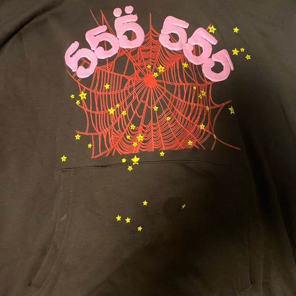 Authentic Spider Worldwide Angel Number Tracksuit Brown - Picture 3 of 4